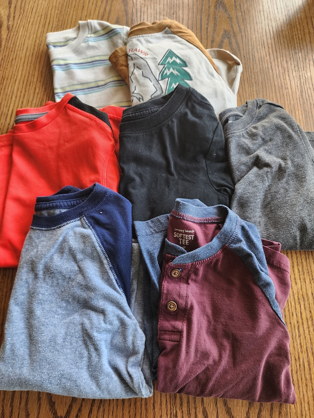 Kids Long Sleeve Shirts Bundle